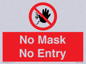 No Mask No Entry